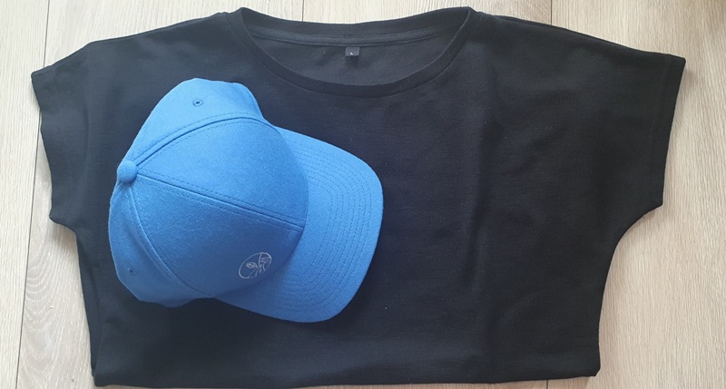 Koszulka merino T-shirt czarna Good Wool + czapka Simple Wool - Good Wool zdjęcie 3
