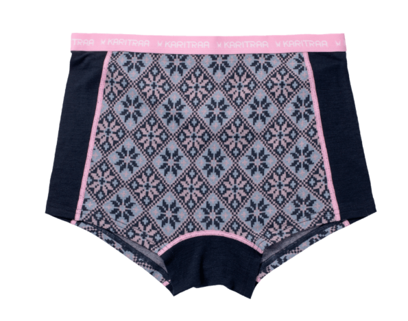 Bokserki 100% merino Rose Kari Traa granat róż - Kari Traa zdjęcie 1