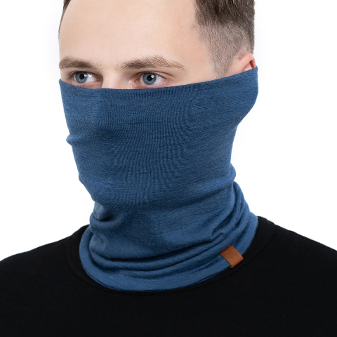 Komin męski gaiter unisex 100% merino