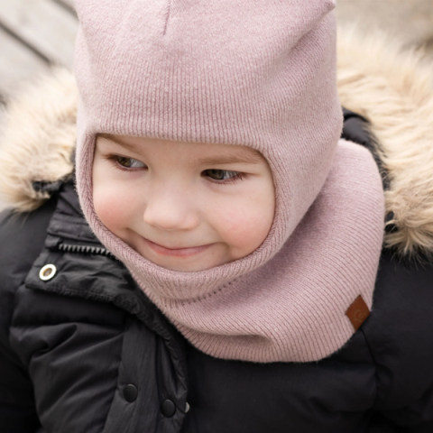 Kominiarka dziecięca z wełny merino kaszmir menique - menique zdjęcie 4