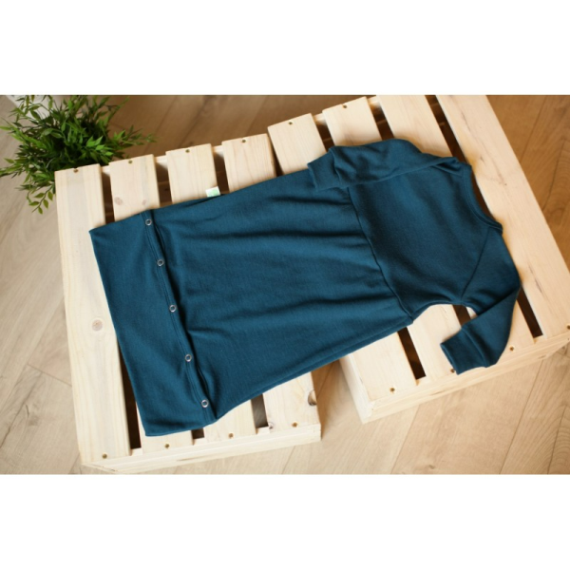 Śpiworek niemowlęcy Green Rose 100% merynosy