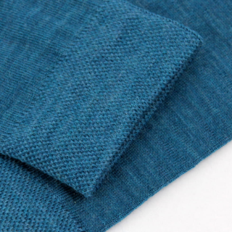Skarpety zielone petrol 100% merino Paterns - Paterns zdjęcie 2