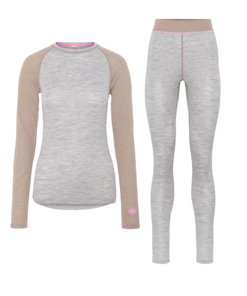 Piżama damska komplet termoaktywny merino Kari Traa - Kari Traa zdjęcie 1