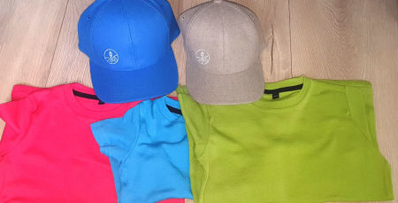 Koszulka merino dziecięca zieleń Good Wool + czapka z daszkiem Simple Wool