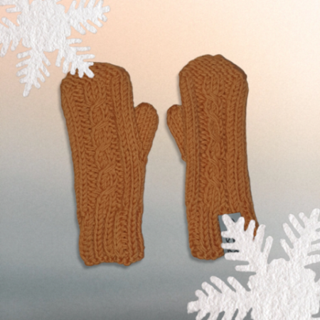 Rękawiczki dziecięce z wełny merino