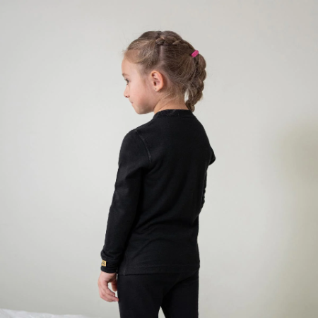 Spodnie legginsy dziecięce z wełny merino menique