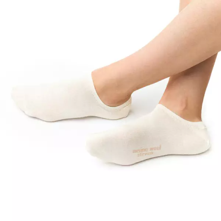 STEVEN stopki ecru 75% merino