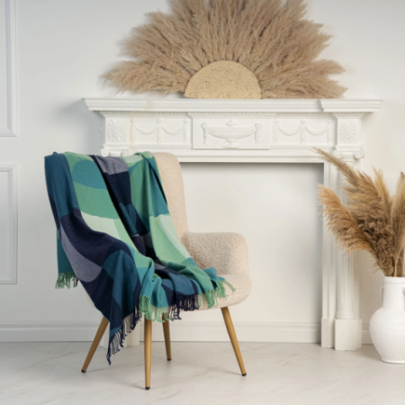 Menique koc z  wełny merino