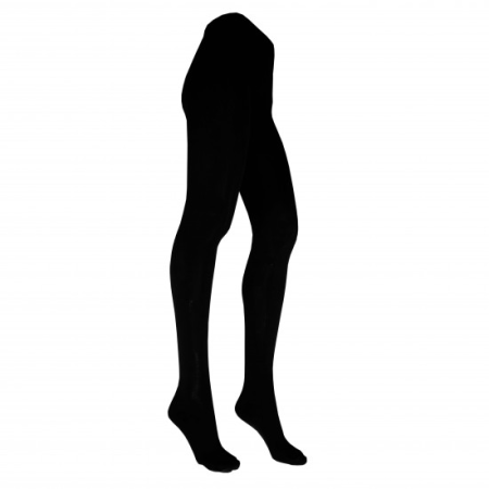 Rajstopy dla kobiet z wełny merino czarne Vegateksa