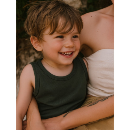 Podkoszulka dziecięca z wełny merino Lille Barn 