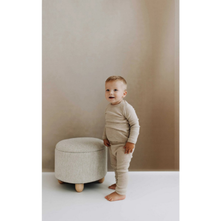 Piżama dziecięca z wełny merino Kico Label