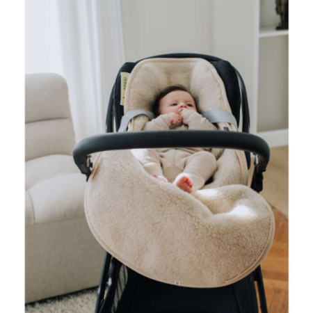 Ochraniacz na nogi otulacz do fotelika Maxi Cosi 100% wełny merino