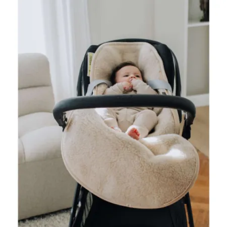 Ochraniacz na nogi otulacz do fotelika Maxi Cosi 100% wełny merino