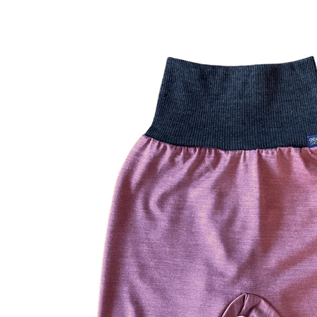Spodnie wełna merino + jedwab dziecięce  Gluckskind Heywool
