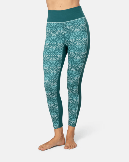 Legginsy z wysokim stanem 100% merino Anna Kari Traa
