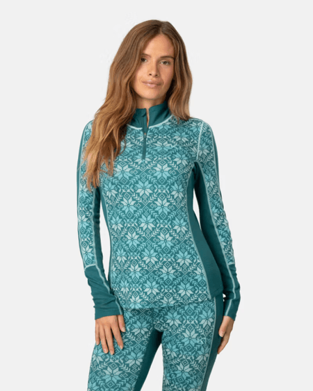 Bluza damska 100% merino kari traa z zamkiem