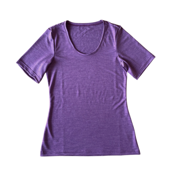 Koszulka t-shirt wełna merino + tencel damska Gluckskind - Glückskind zdjęcie 4