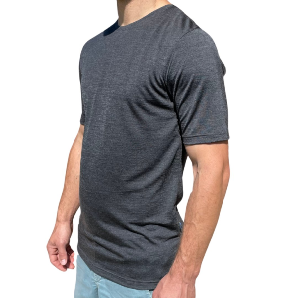 Koszulka t-shirt wełna merino + tencel męska Gluckskind - Glückskind zdjęcie 1