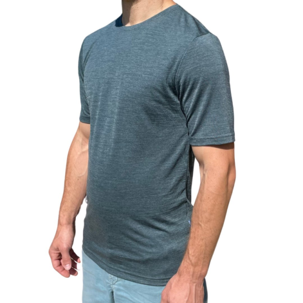 Koszulka t-shirt wełna merino + tencel męska Gluckskind - Glückskind zdjęcie 3