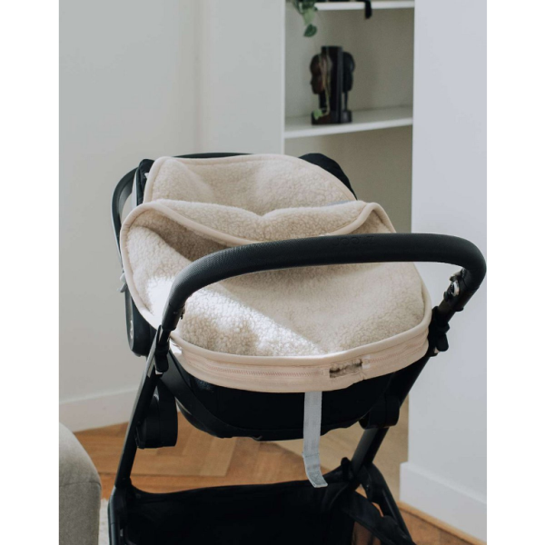 Ochraniacz na nogi otulacz do fotelika Maxi Cosi 100% wełny merino - Kico label zdjęcie 3