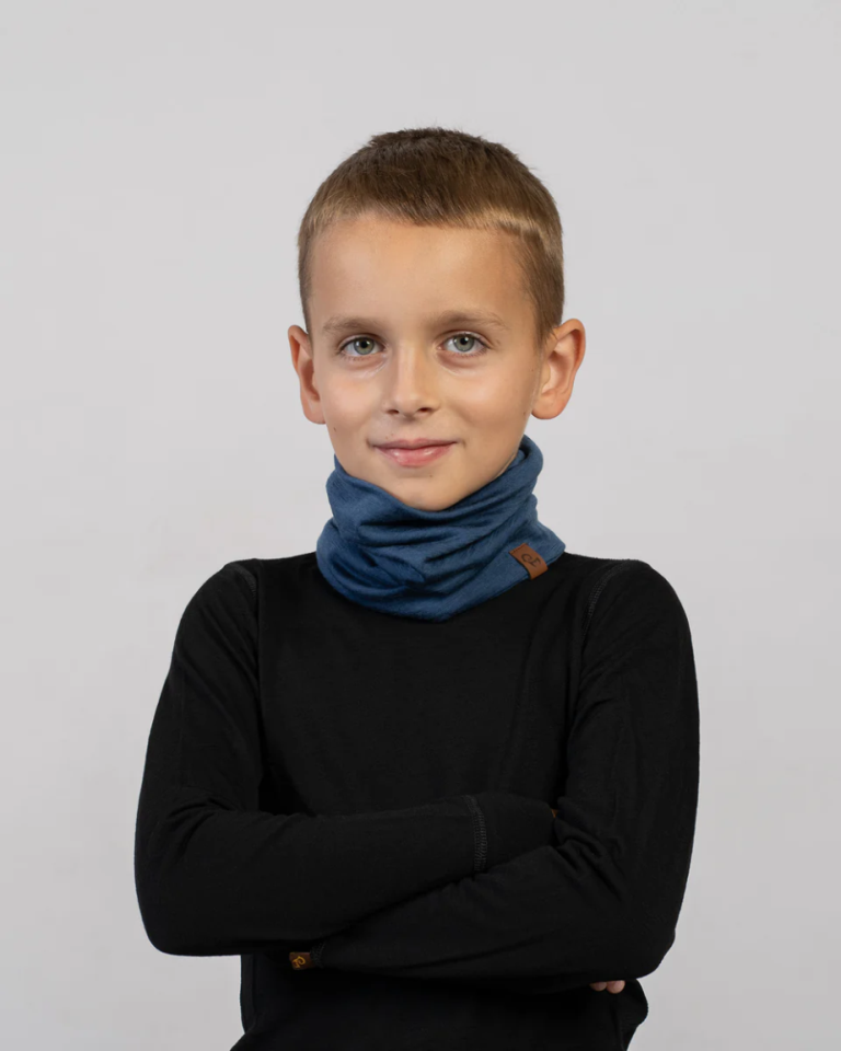 Komin/szalik  dziecięcy z wełny merynosów menique - menique zdjęcie 3