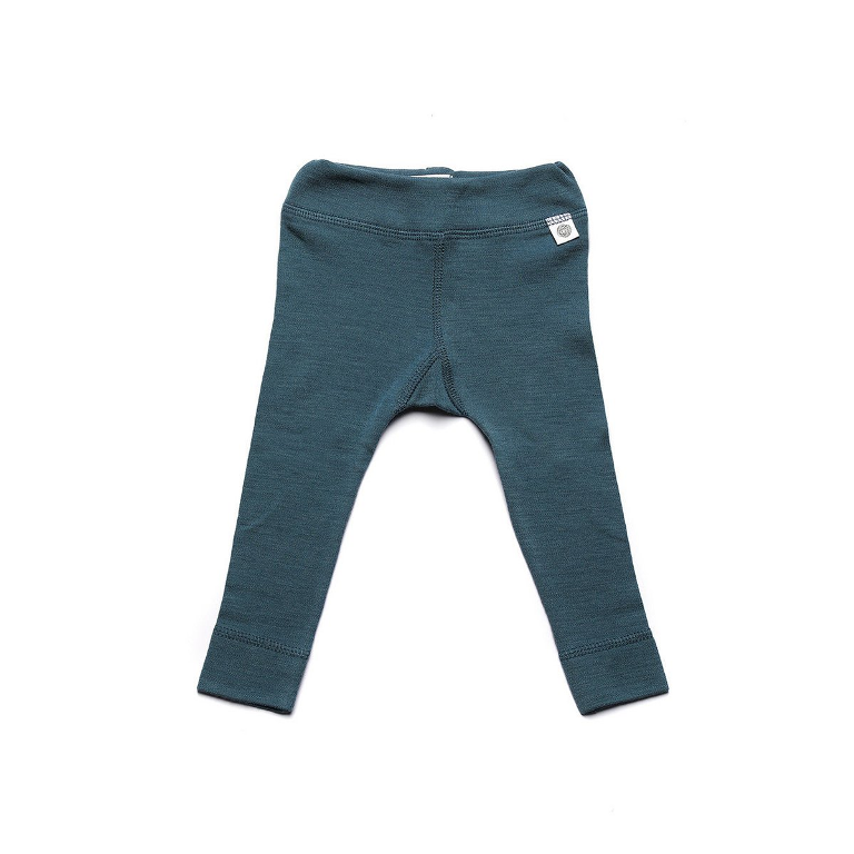 Piżama dziecięca base layer komplet z wełny merino Lillebarn - Lille barn zdjęcie 3