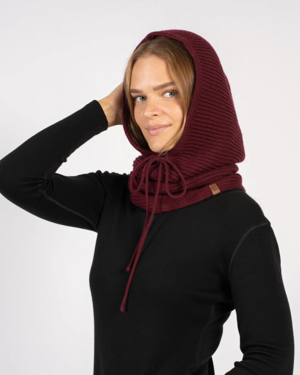 Komin kaptur wełny merino damski menique - menique zdjęcie 4