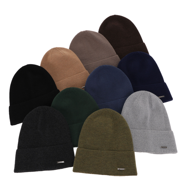 Czapka wiosenno - zimowa męska 100% wełniana merino Memfis - Agbo zdjęcie 1