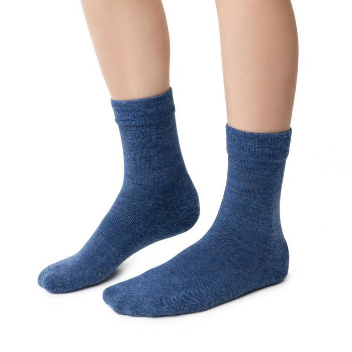 STEVEN Skarpetki półfrotte dziecięce 83% merino grubszy spód - Steven zdjęcie 4