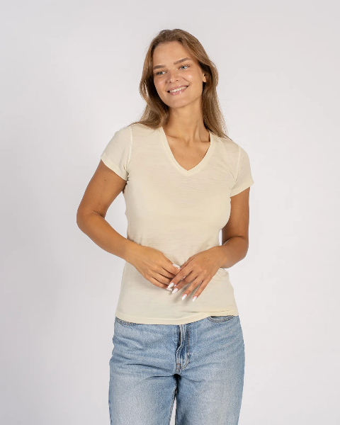 T-shirt damski termoaktywny merynos